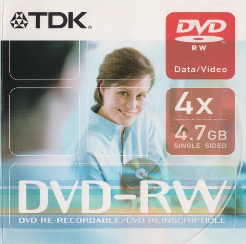 TDK DVD-RW 4x 4.7GB