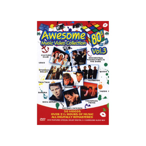 Awesome 80's Music Video Collection - Volume 3 (DVD)