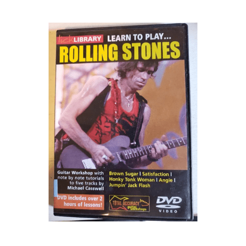 Lick Library Learn To Play Rolling Stones DVD