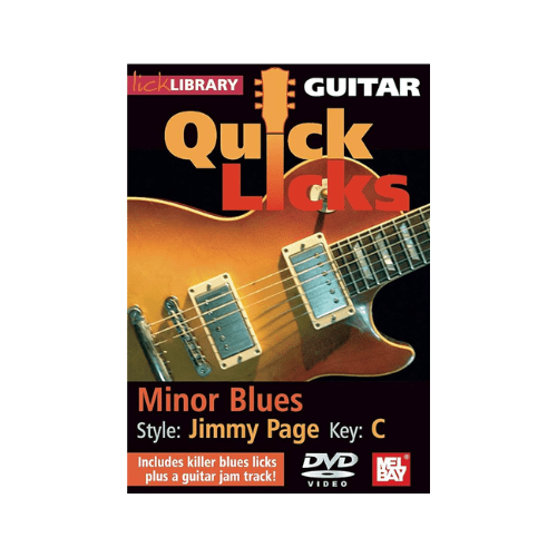 Lick Library Guitar Quick Licks - Minor Blues Key of C DVD
