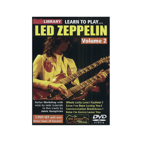 Lick Library: Learn To Play Led Zeppelin Volume 2 DVD