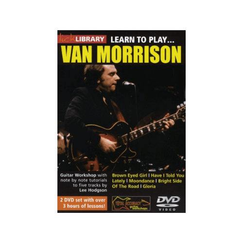 Lick Library Learn to Play Van Morrison DVD